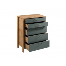 Kumode ar koka kājām INDYGO K5S, zaļš